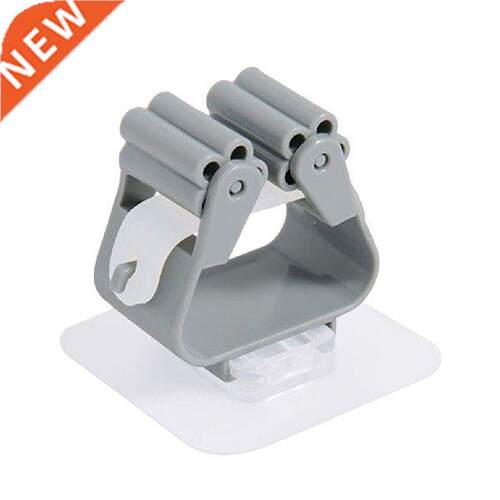Kitchen Wall Mounted Mop Racks Holder Brush Hanger Bathroom