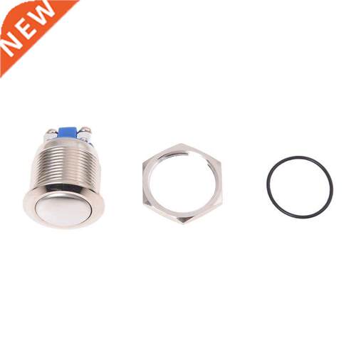 A/ V-250V Push Button Switch 19 mm Nickel-plated Brass