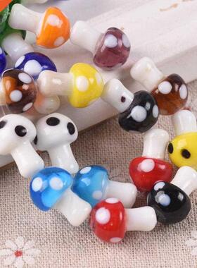 10pcs 10x13mm 12x16mm 15x18mm Mushroom Shape Handmade Lampwo