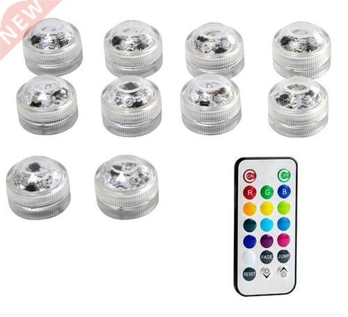 IP68 Waterproof Battery Operated Multi Color Submersible LED