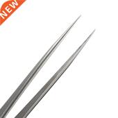 Precision Stainless 14mm Tweezers High Pointed 1PC Steel