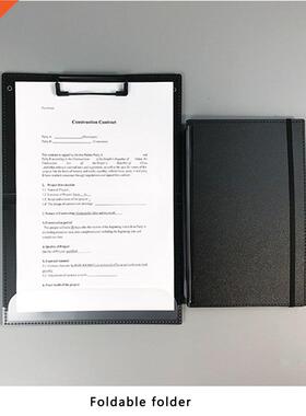 A4 Writing board Half-fold Portable File Folder Writing Boar