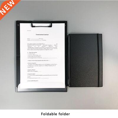 A4 Writing board Half-fold Portable File Folder Writing Boar