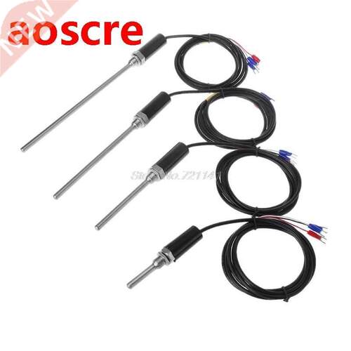 PT100 Stainless Steel Waterproof Temperature Probe Resistanc