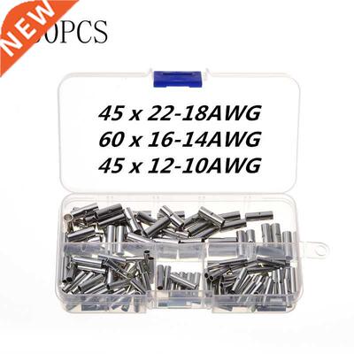 600/150/100/50Pcs AWG 22-10 Copper Tinned Splice Crimp Termi