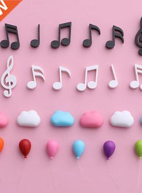 6pcs/Set Fridge Magnets Creative Musical Notes Magnet Refrig