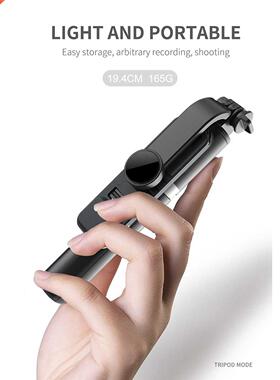 Selfie Stick Tripod, Extendable Tripod Stand with Bluetooth