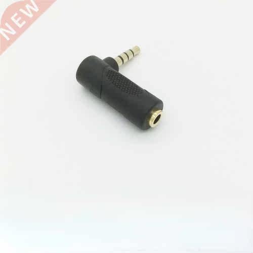 .5mm Audio Stereo Adapter 90 Degree  Pole Right Angle Fema