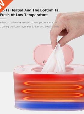 Portable USBSmart Baby Wipe Warmer with Display Screen