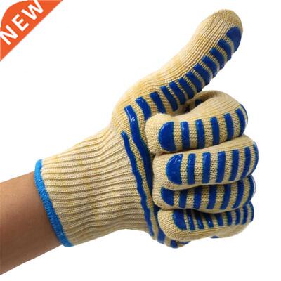 Hgh Temperature Resstant Gloves Non-slp Barbecue