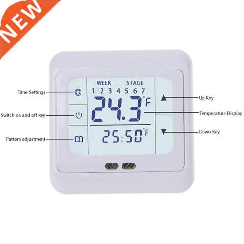 Programmable Digital Thermoregulator Touch Screen Room Heati