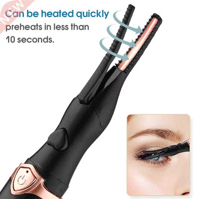 Portable 3 Temperature Mode Heated Eyelashes Curling Tool El