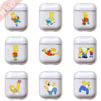 Funny Cartoon Case For  Airpods Cover Cute Transparent