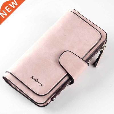 Baellerry Wallet Women Leather Luxury Card Holder Clutch Cas