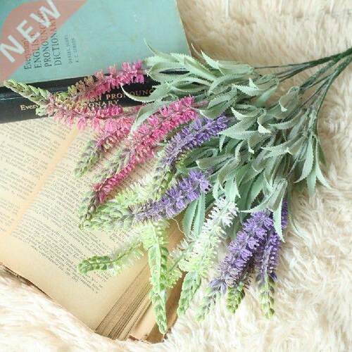 Sage Fake flower 5 Heads home decoration Artificial flower