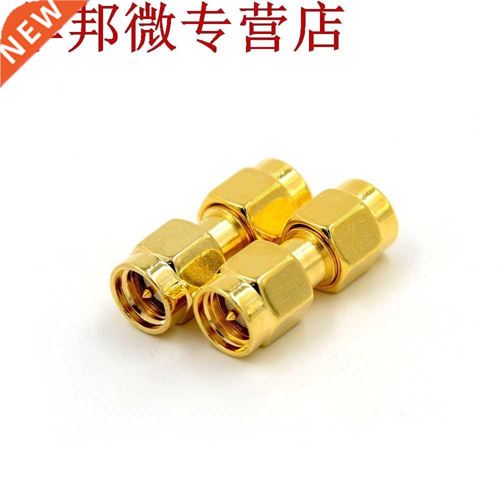 2 pièces SMA mâle à SMA mâle Plug in série RF Coaxial a