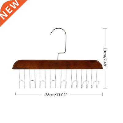 2021 New Wood Belt Hanger 360° Rotation Various Belts