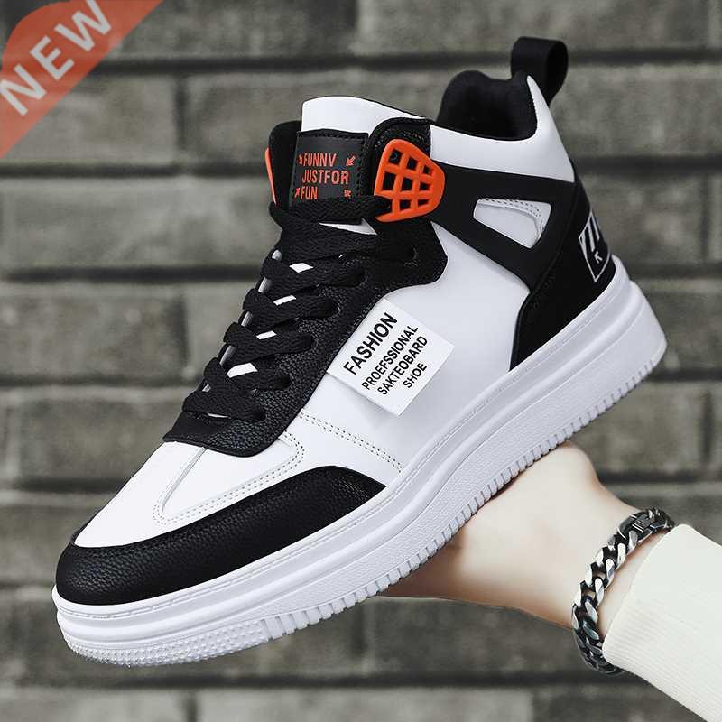 Youth White Women's Men's Sneaker rend High Top Platform Sho