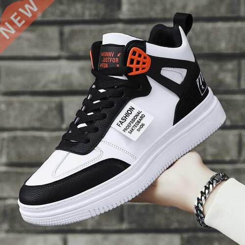 Youth White Women's Men's Sneaker rend High Top Platform Sho