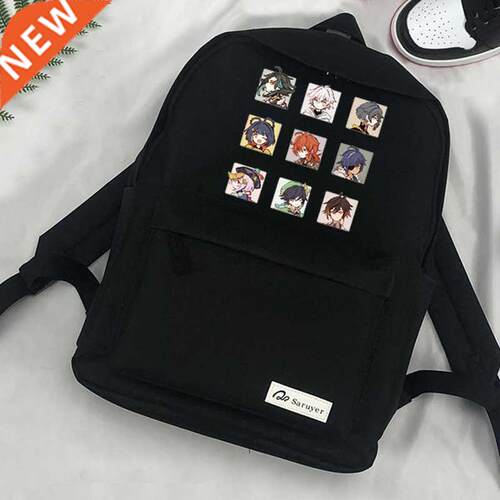 Cute Game Genshin Impact Manga Boys Girls School Backpack Ka