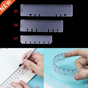 Practical loose leaf bookmark A5 A6 A7 PVC Planner Agenda 适