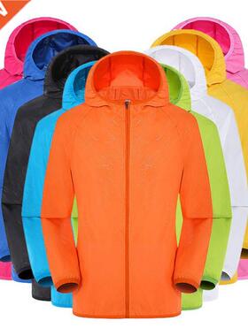 Men&Women Casual Jacket Windproof Ultra-Light Rainpr