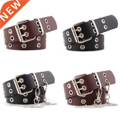 2022 New Women's Leather Belt Imitation Needle Buckle New
