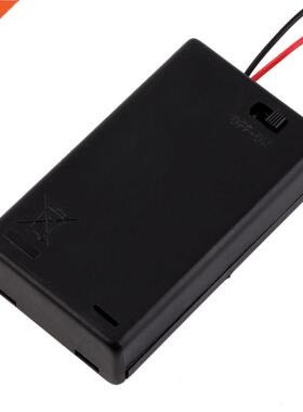 x AAA Battery Storage Cover Box Case Holder with ON/OFF Sw