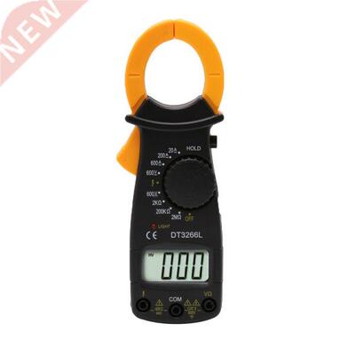 LCD Digital AC/DC Clamp Multimeter Voltage Current Resistanc