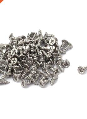 M1.8 x 5mm Cross Head Countersunk Self Tapping Screw 100 Pcs