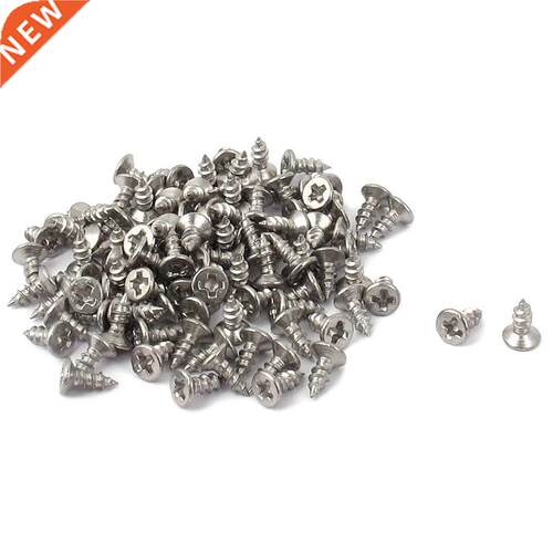 M1.8 x 5mm Cross Head Countersunk Self Tapping Screw 100 Pcs
