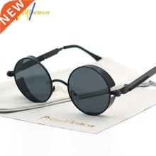 Round Metal Sunglasses for Men Women Retro UV400 sun glasses