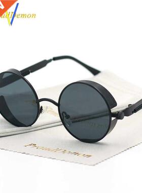 Round Metal Sunglasses for Men Women Retro UV400 sun glasses