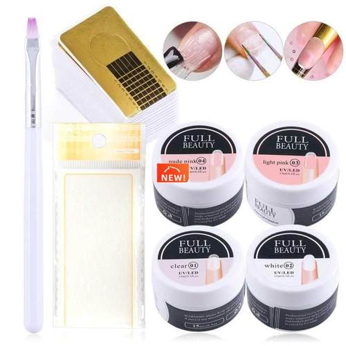 Nail Gel Extension Kits Nail Extensions UV Builder Gel Silk