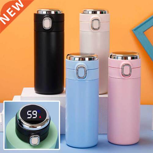 Smart 04 Stainless Steel Vacuum Water Cup Candy Colors Temp