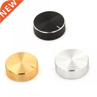 Black Silver Gold Aluminum + Plastic Knob Potentiometer Kno