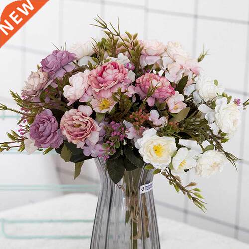 Peony  Party Decoration Vintage Silk Artificial Flowers S