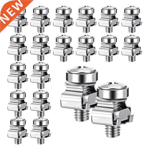 50 Sets M6 Rack Screws Set 20mm Screws and Cage Nuts Rack Mo