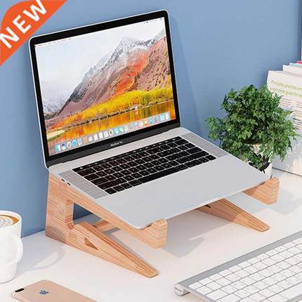 Wood Laptop Stand Universal Desktop Stand Notebook Macbook C