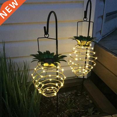 Solar Garden Lights Pineapple Shape Outdoor Solar Hanging