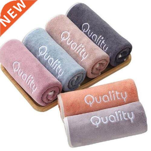 Thicken Coral Velvet Soft Face Towel Easy Clean Breathable