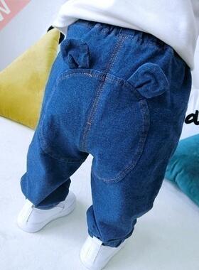 2022 Spring and Autumn New Jeans Boys Pants Thick Casual Pan
