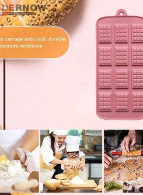 12 Cell Silicone Mold Waffle Chocolate Mold Fondant