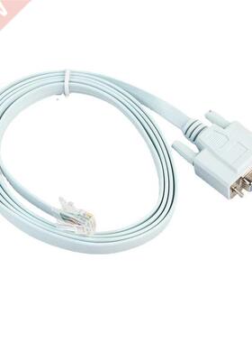 Cable RJ45 Cat5 Ethernet to Rs232 DB9 COM Port Serial