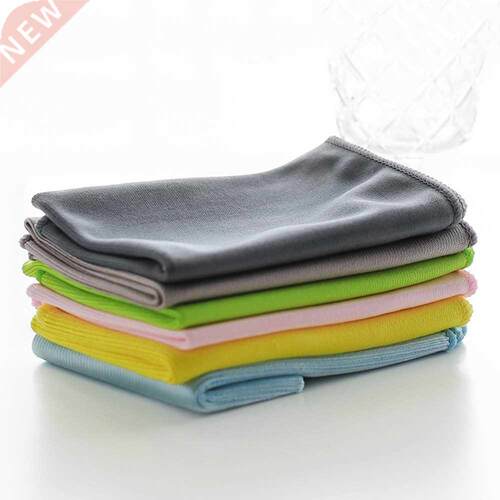 3/5/6PCS Microfiber Cloth Quick Drying WIpe Wine Glass Clea