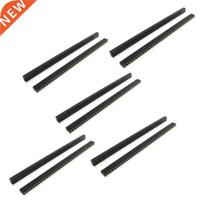 10 pcs 1x40 Pin 2.0mm Pitch Single Row Female Pin Headers St