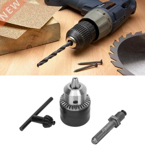 Drill Chuck 1.5-1mm 1/2-20UNF Key Type Drill Chuck with SDS