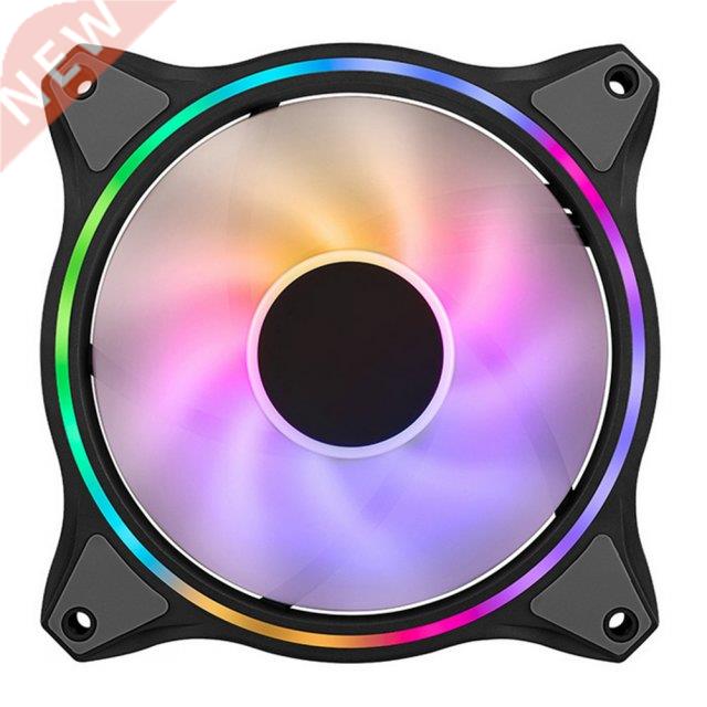 For CoolerMaster 12cm 3 Pin ARGB PC Chassis Fan DC 12V 4-Pin