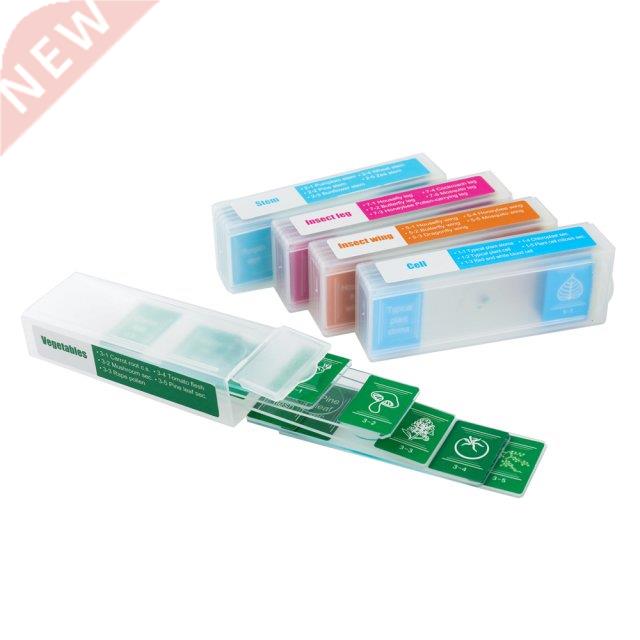 35 Piece of Colorful Microscope Specimens Biological Specime
