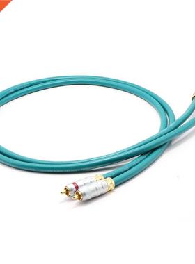 Pair Cradas cross OCC Copper RCA Interconnect Cable Signal L